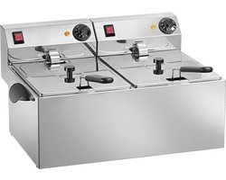 Friteuse 08L+08L - Titanium 508128 - Horeca