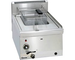 Friteuse - Gas - 60cm Diep - 40cm Breed - 1x 8 Liter - Bartscher 1315113 - Horeca & Professioneel