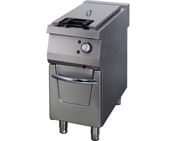 Maxima Premium Friteuse 1 x 22 L Enkel 90 cm Diep met Tapkraan Elektrisch