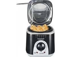 Mini-friteuse en gesmolten apparaat - 950 W - Zwart