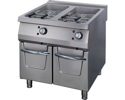 Premium Friteuse 2 x 22 L Dubbel 90 cm Diep met Tapkraan Elektrisch