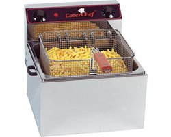 Professionele roestvrijstalen friteuse 10L - CaterChef - EMGA 680010