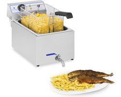 Royal Catering - Elektrische friteuse - 17 L - geschikt voor vis