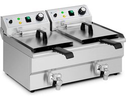 Royal Catering - Elektrische friteuse - 2 x 11 L - 230 V