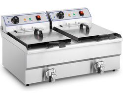 Royal Catering - Elektrische friteuse - 2 x 16 liter - 400 V