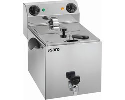 Saro PROFRI 10 Enkel 10 l Vrijstaand 6000 W Frituurpan Roestvrijstaal