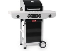 Barbecook Siesta 210 - 2 Branders + Zijbrander - Black Edition