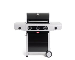 Barbecook Siesta 310 Black Edition - Gas BBQ barbecue - 3 Branders - Met zijbrander - 1 vaste zijtafel