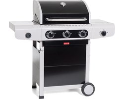 Barbecook - Siesta 310 Black Edition - Gasbarbecue - 3 branders - 124 x 56 x 116 cm