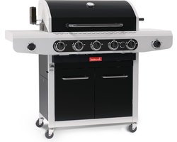 Barbecook - Siesta 612 Black Edition - Gasbarbecue - 5 branders - 142 x 56 x 118 cm