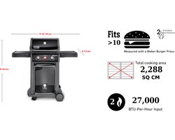 BBQ WEBER 1500300 Spirit E-220S Classic GBS Black