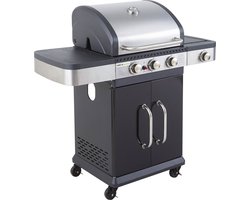 Cook'in Garden - Gasbarbecue FIDGI 3 met thermometer - 3 branders + 11,5kW kookplaat