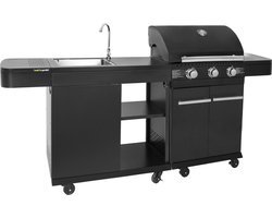 Cook'in Garden - Modulaire buitenkeuken FYRA - 3 branders