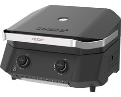 Cozze - Grill G-500 Gas 2 Zones 5 kW - Biologisch Katoen - Zwart