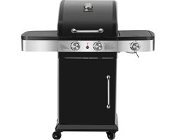 El Fuego Brockton gasbarbecue - Kleur Zwart - Grilloppervlak 48x42 cm - 31 kg