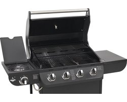 El Fuego Columbus 4.1 gasbarbecue - Zwart - Grilloppervlak 68x41 cm - Gas - Barbecue