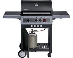 Enders Boston Black 3 K Turbo Gas barbecue - bbq - Verplaatsbaar - Grilloppervlak 62 × 43 cm - Zwart - 45 kg -