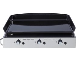 ENO INITIAL 65 - GASBARBECUE - PLANCHA - BAKPLAAT - LEVENSLANGE GARANTIE - 3 BRANDERS