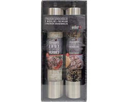 Exotische Kruidenmengeling 85g & Grof Kruidenzout BBQ WeberWeber