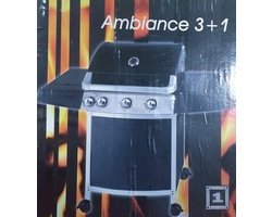 Garden Grill Ambiance 3 in 1 - Buitenkeuken - gas barbecue