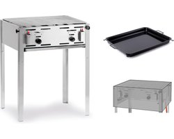 Hendi Grill-Master Maxi - Gasbarbecue + Bakplaat + Afdekhoes