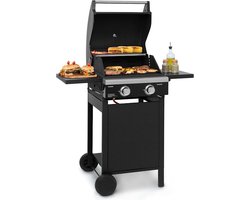 Klarstein 4060656444920 buitenbarbecue & grill Kookunit Gas Zwart, Grijs 7200 W