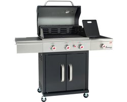 Landmann Triton PTS 3.1 Gasbarbecue - 4 branders - zilver