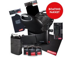 nomadiQ BOATING barbecue pakket - de ultieme gas barbecue inclusief accessoires voor op de boot