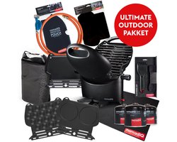 nomadiQ ULTIMATE OUTDOOR barbecue pakket - de ultieme gas barbecue incl. alle accessoires om overal te kunnen barbecuen