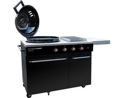 Outdoorchef Lugano 570 G EVO barbecue op gas zwart