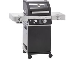 Rösle Barbecue - Barbecue Gas Videro G2-S Vario 30 mbar - Roestvast Staal - Zwart