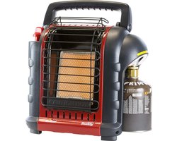 Mr Heater Draagbare Gaskachel MH9BDF - Gasverwarming met Aansluiting voor Gasfles - Gaskachel Camping - Ruimtes tot 26M2 - Geschikt voor Propaan 31 en Butaan/Propaan G30+31 Patronen