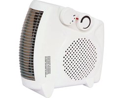 Mrs. Jones - Elektrische Luchtverwarming - 2000W - Heater - Elektrische Kachel - Draagbare Thermo Ventilator - Verstelbare Thermostaat - Voor Woonkamer, Badkamer en Kantoor - Ventilator Kachel