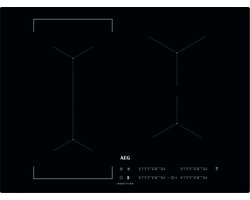 AEG IKE74440CB - Inductie inbouwkookplaat - 2 fasen - snoer zonder stekker