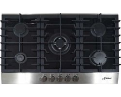 Kaiser KCG 9386 Turbo glaskeramische gaskookplaat 86 cm 5 branders 3,8 KW WOK