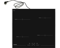 Sharp KH6I19FTPPEU - inbouw - inductiekookplaat-60cm-1 fase