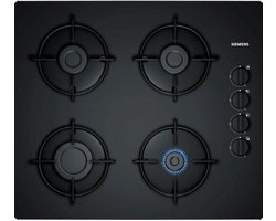 Siemens EO6B6PB10 kookplaat Zwart Ingebouwd Gaskookplaat 4 zone(s)