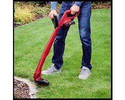 Einhell Accu Grastrimmer GC-CT 18/24 Li P-Solo - krachtige trimmer voor tuinonderhoud - draadloos, Li-Ion 18 V 8500 rpm 24 cm snijbreedte incl. 20 kunststofmessen