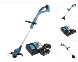 Makita DUR 193 RT accu grastrimmer 18 V 260 mm + 2x accu 5.0 Ah + lader