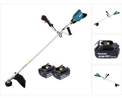 Makita DUR 369 AF2 accu bosmaaier 36 V ( 2x 18 V ) 43 cm borstelloos + 2x accu 3.0 Ah - zonder lader