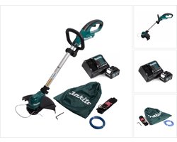 Makita UR 100 DSM1 accu grastrimmer 10.8V + 1x accu 4.0Ah + lader + 1x snaarkop en accessoires