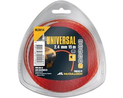 UOA Nylon draad NLO014 2,4 mm x 15 meter