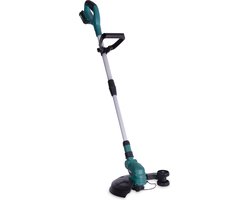 VONROC Grastrimmer 20V – VPower 20V Incl. 2.0Ah accu en oplader – 250mm – Dubbele spoel (2x4m) – Telescopische stang