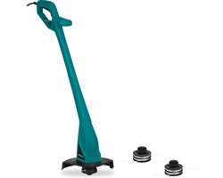 VONROC Grastrimmer 300W – Ø230mm maaidiameter – complete set met 2 extra draadspoelen van 4 meter- Tap and Go systeem