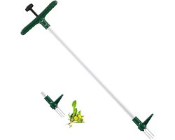 Walensee Weed Puller Stand Up Weeder met Lange Handgreep - Handgereedschap voor Tuin Wieden - 3 Klauwen Hand Weed Hound Puller voor Paardebloem - Standup Root Pulling Tool en Picker Grabber (1 Stuk)