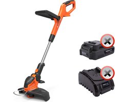 Yard Force 20V Grastrimmer LT C25W - 250 mm snijbreedte - hulpgreep - instelbare snijhoek - 1,2 mm x 5 m spoel - zonder accu en oplader - Yardforce