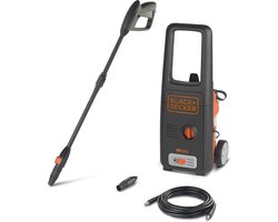 BLACK+DECKER Hogedrukreiniger BXPW1400PE - 8 Accessoires - 1400W - 110 Bar - 390 l/u