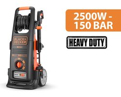 BLACK+DECKER Hogedrukreiniger BXPW2500DTS - 150 bar - 2500 watt - Max Debiet 810 l/u