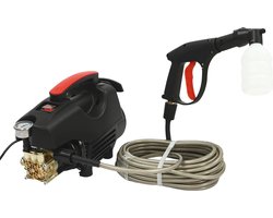 Botec Hogedruk Auto Wasmachine – Hogedrukreiniger - Terrasreiniger- Water Spray Reiniger - Met Accessoires (1400W, 110/220V)