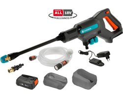 GARDENA - Accu hogedrukreiniger - Aquaclean - 18V set